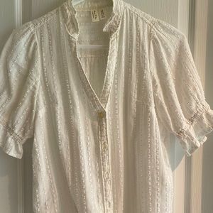 Anthropologie summer blouse